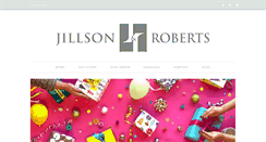 Desktop Screenshot of jillsonroberts.com