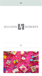 Mobile Screenshot of jillsonroberts.com