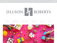 Tablet Screenshot of jillsonroberts.com